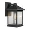 Z-Lite Portland 1 Light Outdoor Wall Light, Oil Rubbed Bronze And Clear Seedy 531B-ORB - alternate 1